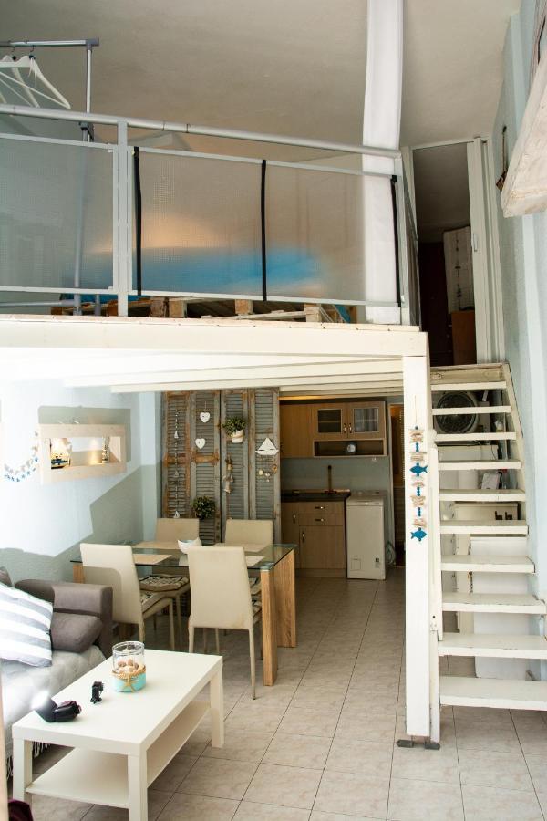 Modern Apartment 100M. From The Sea Skála Foúrkas Exteriör bild