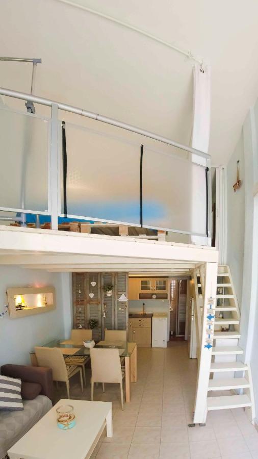 Modern Apartment 100M. From The Sea Skála Foúrkas Exteriör bild